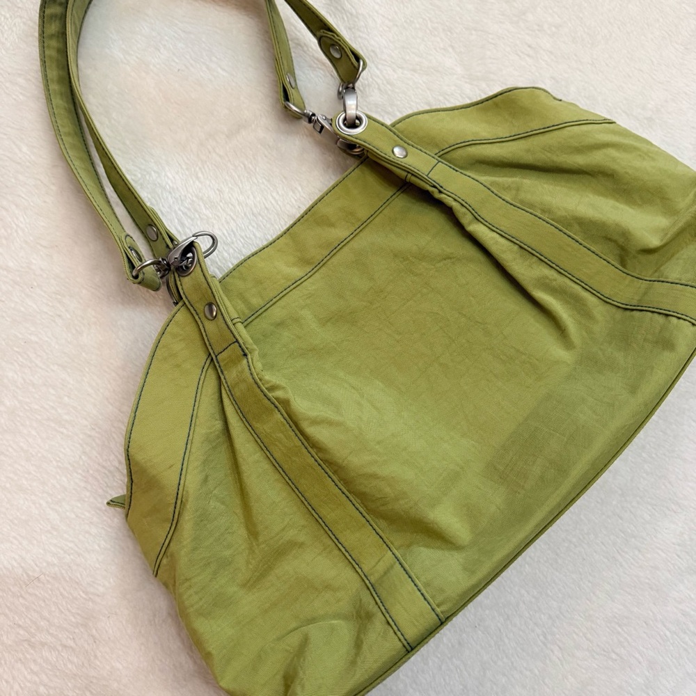 Baggalini Baby Hampton Nylon Shoulder Tote Bag Purse Travel - Picture 8 of 9